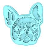 French Bulldog Cookie Cutter | Stamp | Stencil #1 Animals & Dinosaurs Cookie Cutter Lady MINI - 2 Inches (5cm) Stamp ONLY 