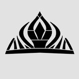 Tiara Cookie Cutter | Stamp | Stencil #1