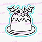 Fruit Cake Cookie Cutter | Stamp | Stencil #1