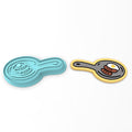 Frying Pan Cookie Cutter | Stamp | Stencil #1