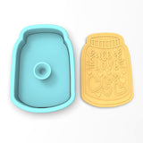 Full of Love Cookie Cutter | Stamp | Stencil #1