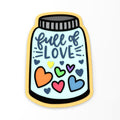 Full of Love Cookie Cutter | Stamp | Stencil #1