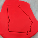 Georgia Cookie Cutter Outline States/Country/Continent Cookie Cutter Lady 