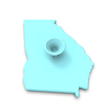 Georgia Guns Cookie Cutter | Stamp | Stencil #1 Boys/ Army / Outdoorsman Cookie Cutter Lady 2 Inch Small Cupcake Stamp Only No