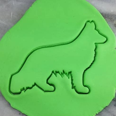 German Shepherd Cookie Cutter #1 - Dogs & Cats