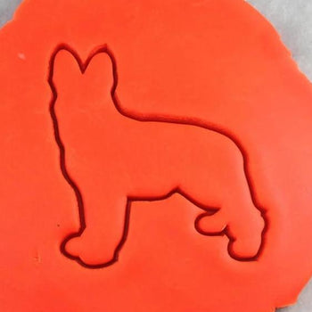 German Shepherd Cookie Cutter Outline #1 - Dogs & Cats
