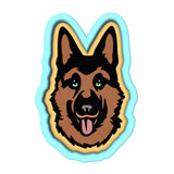 German Shepherd Cookie Cutter | Stamp | Stencil #1 Animals & Dinosaurs Cookie Cutter Lady 