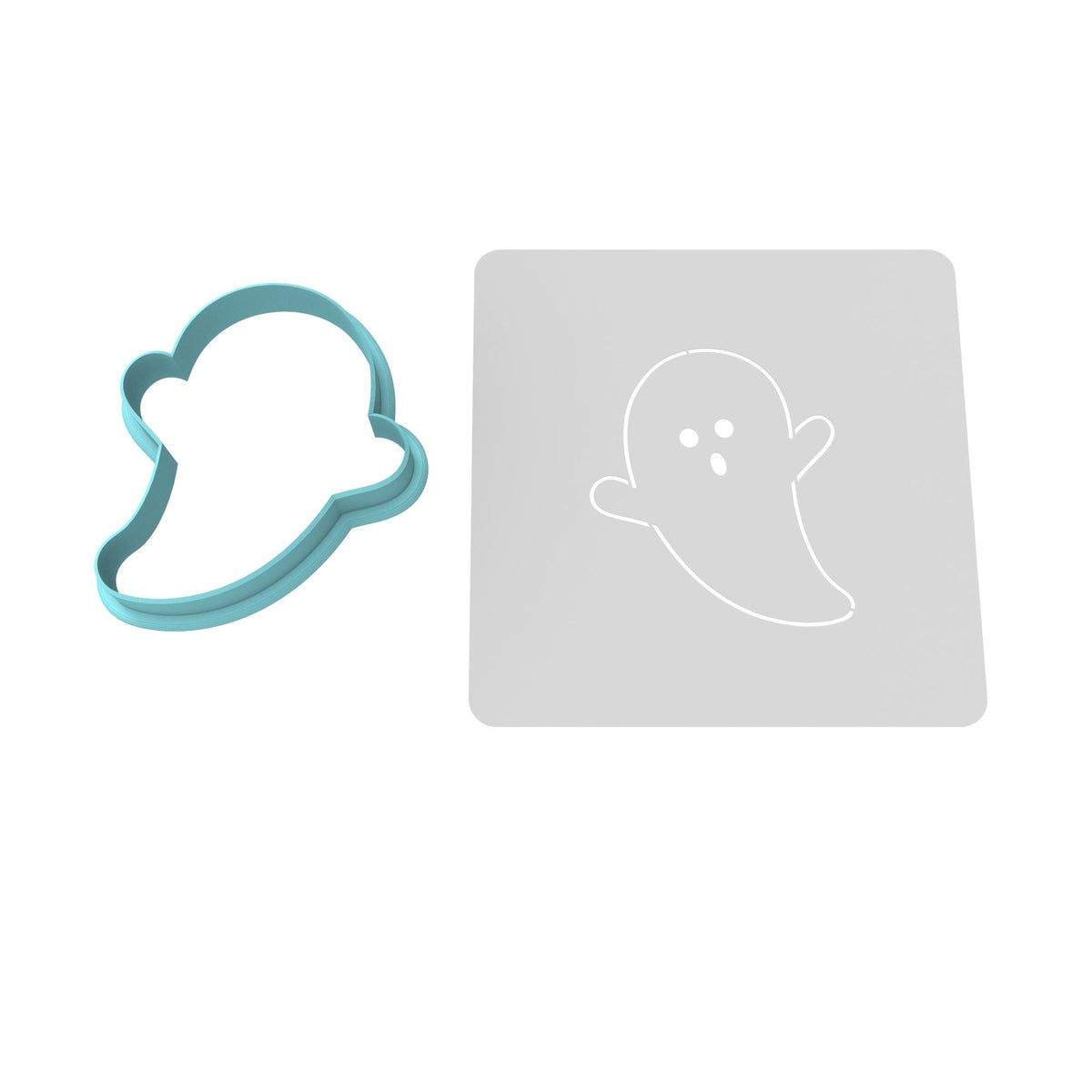 Ghost Cookie Cutter | Stamp | Stencil #2