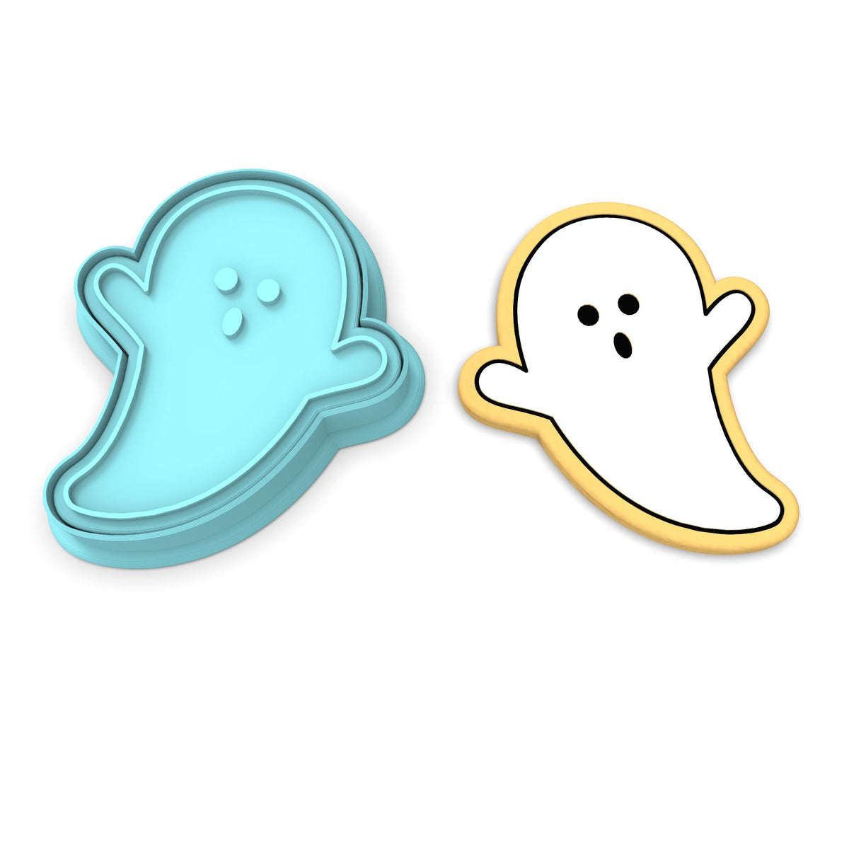 Ghost Cookie Cutter | Stamp | Stencil #2