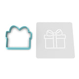 Gift Present Cookie Cutter | Stamp | Stencil #1