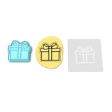 Gift Present Cookie Cutter | Stamp | Stencil #1