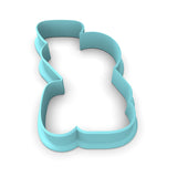 Gingerbread Beer Bong Cookie Cutter | Stamp | Stencil #1