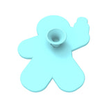 Gingerbread Beer Cookie Cutter | Stamp | Stencil #1