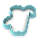 Gingerbread Candy Cane Stripper Cookie Cutter | Stamp | Stencil #1