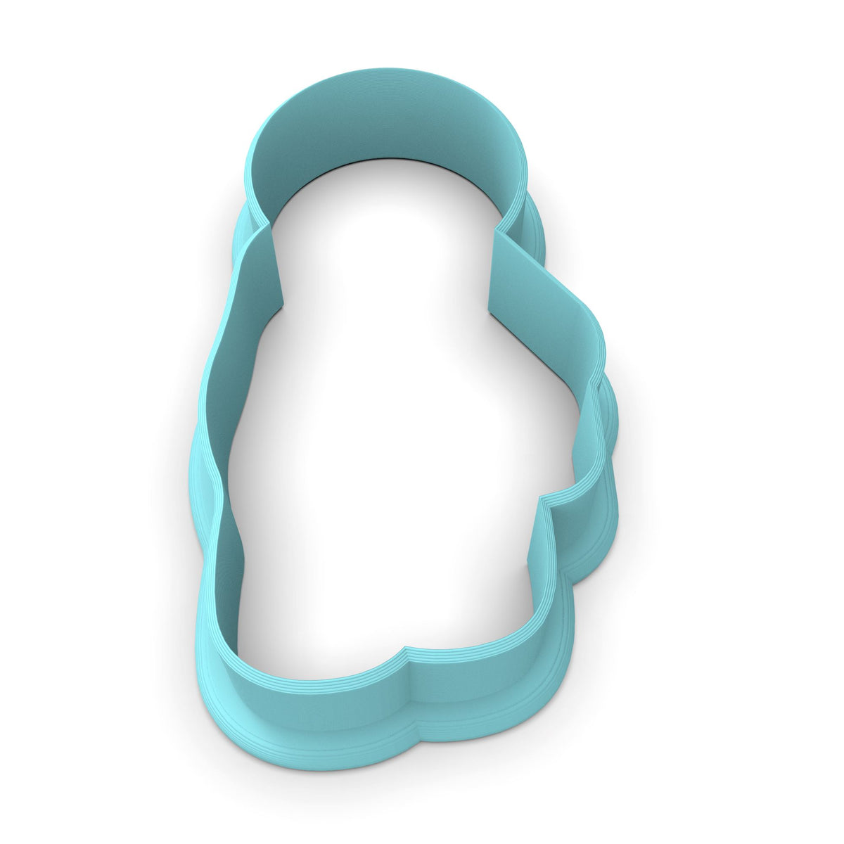 Gingerbread Dick in a Box Cookie Cutter | Stamp | Stencil #1