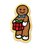 Gingerbread Dick in a Box Cookie Cutter | Stamp | Stencil #1