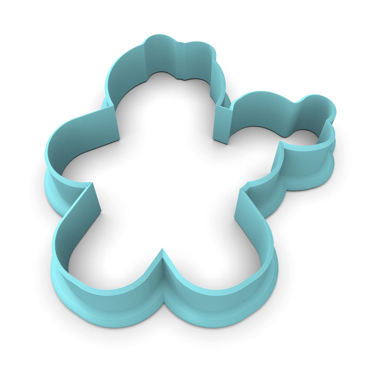 Gingerbread Dominatrix Cookie Cutter | Stamp | Stencil #1