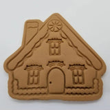 Gingerbread House Cookie Cutter + Imprint
