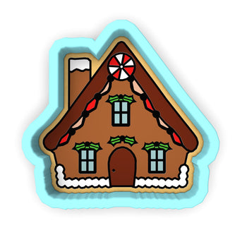 Gingerbread House Cookie Cutter + Imprint