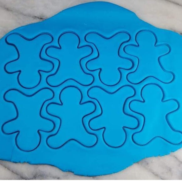 Gingerbread Man 8x Cutter Octuple - Xmas / Winter / NYE