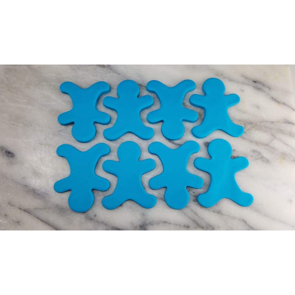 Gingerbread Man 8x Cutter Octuple - Xmas / Winter / NYE