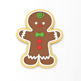 Gingerbread Man Cookie Cutter | Stamp | Stencil #1 Xmas / Winter / NYE Cookie Cutter Lady 