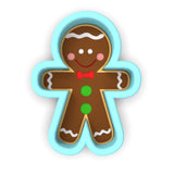 Gingerbread Man Cookie Cutter | Stamp | Stencil #2