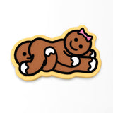 Gingerbread Sex 69 Cookie Cutter | Stamp | Stencil #1