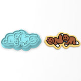 Gingerbread Sex Cunnilingus Cookie Cutter | Stamp | Stencil #2