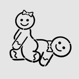 Gingerbread Sex Reverse Cowgirl Cookie Cutter | Stamp | Stencil #1