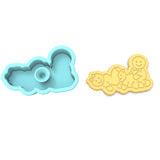 Gingerbread Sex Threesome Cookie Cutter | Stamp | Stencil #2 Xmas / Winter / NYE Cookie Cutter Lady 