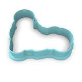 Gingerbread Sex Threesome Cookie Cutter | Stamp | Stencil #3