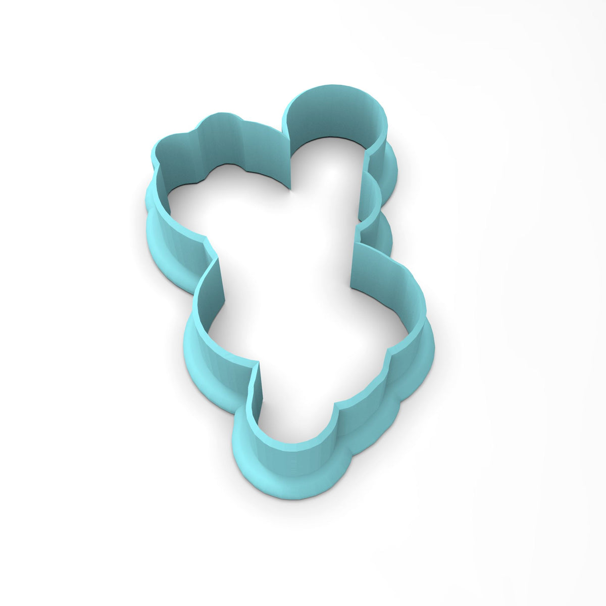 Gingerbread Stripper on Pole Cookie Cutter | Stamp | Stencil #1 Xmas / Winter / NYE Cookie Cutter Lady 2 Inch Small Cupcake Cutter Only No
