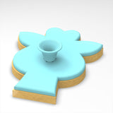 Giraffe Face Cookie Cutter Stamp & Outline #1