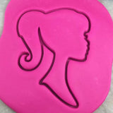 Girl Doll Cookie Cutter Girly / Dolls / Princess Cookie Cutter Lady 