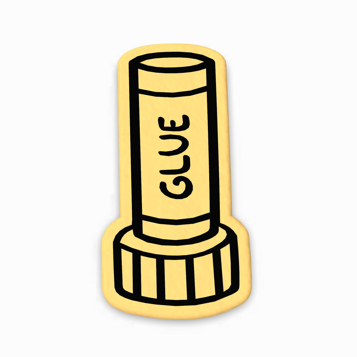 Glue Stick Cookie Cutter | Stamp | Stencil #1
