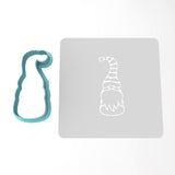 Gnome Cookie Cutter | Stamp | Stencil #1