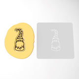Gnome Cookie Cutter | Stamp | Stencil #1