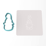 Gnome Cookie Cutter | Stamp | Stencil #2