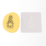 Gnome Cookie Cutter | Stamp | Stencil #2
