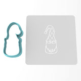 Gnome Cookie Cutter | Stamp | Stencil #3