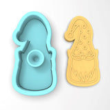 Gnome Cookie Cutter | Stamp | Stencil #3