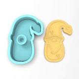 Gnome Cookie Cutter | Stamp | Stencil #4