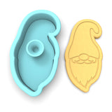 Gnome Head Cookie Cutter | Stamp | Stencil #1