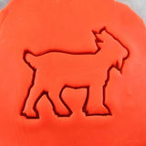 Goat Cookie Cutter Outline #1 - Animals & Dinosaurs