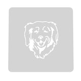 Golden Retriever Cookie Cutter | Stamp | Stencil #1 Animals & Dinosaurs Cookie Cutter Lady MINI - 2 Inches (5cm) Stencil ONLY 