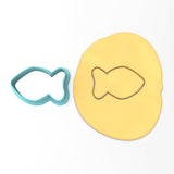Goldfish Cookie Cutter Outline #1 Miscellaneous Cookie Cutter Lady 