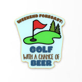 Golf Cookie Cutter | Stamp | Stencil #1