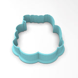 Gone Fishing Cookie Cutter | Stamp | Stencil #1 Boys/ Army / Outdoorsman Cookie Cutter Lady 2 Inch Small Cupcake Cutter Only No