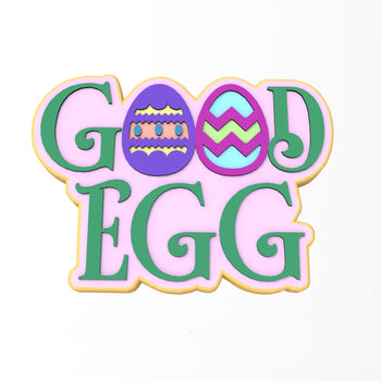 Good Egg Cookie Cutter | Stamp | Stencil #1